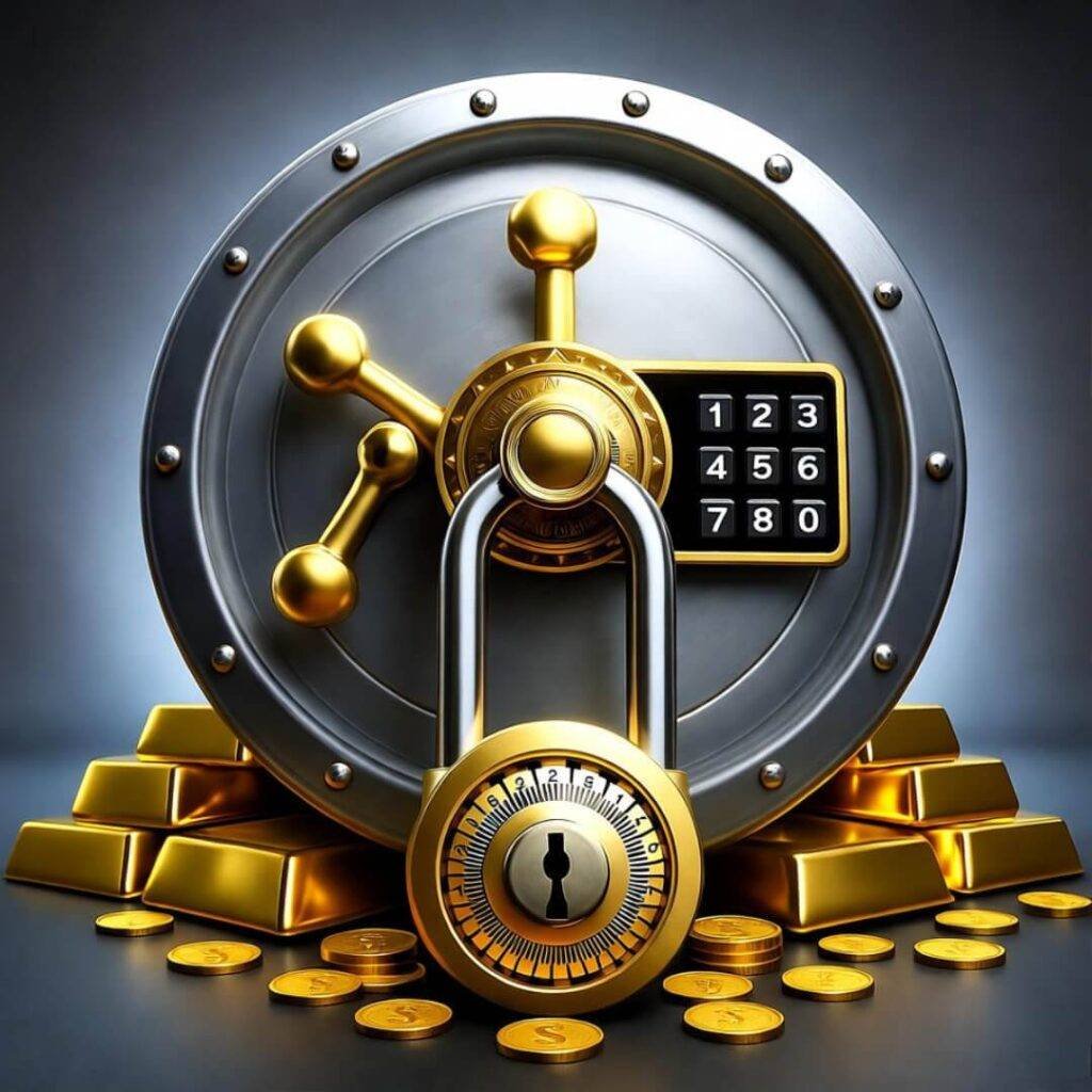Funny safe overflow with wrong padlock mishap.