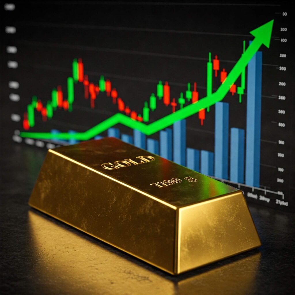 Gold Bar vs. Stock Market
