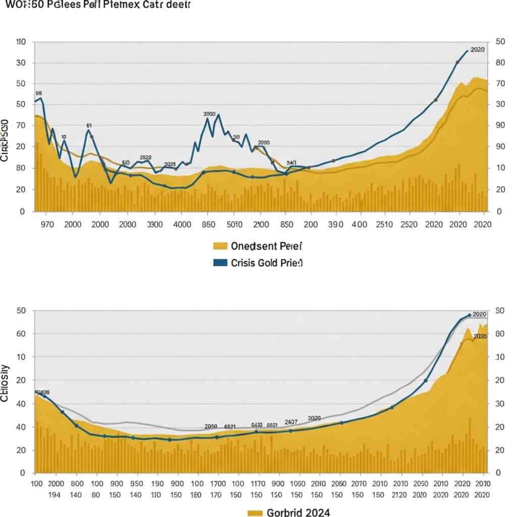 Steady Gold vs. Volatile Stocks
