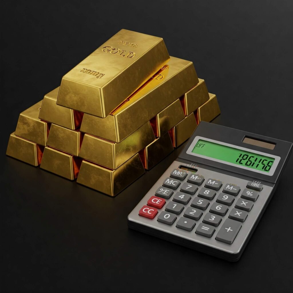 Percentage Returns on Gold
