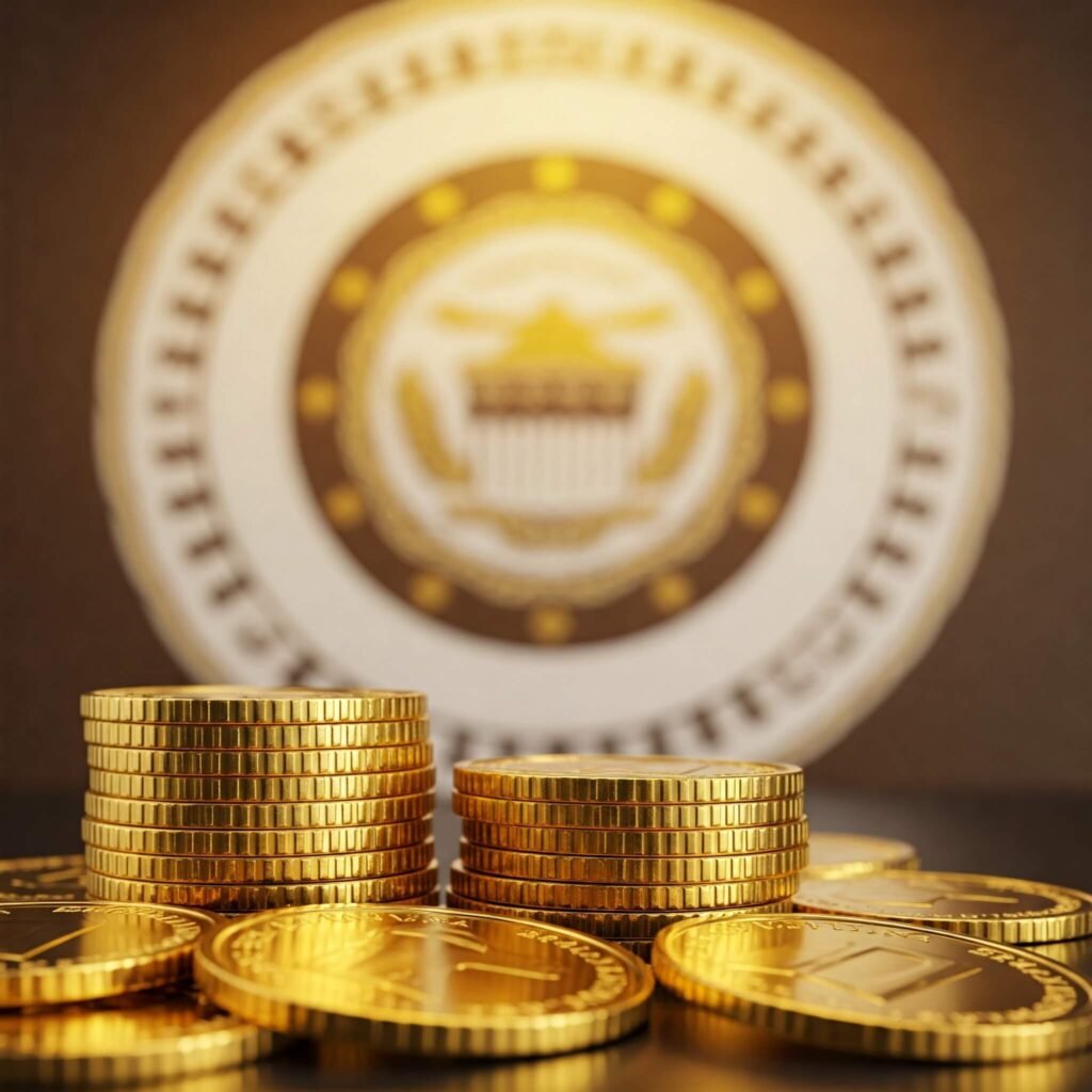 Reliable gold coins.