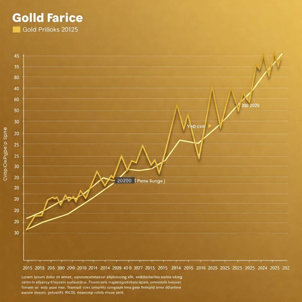 Gold Price Trend 2015-2025, Key Events
