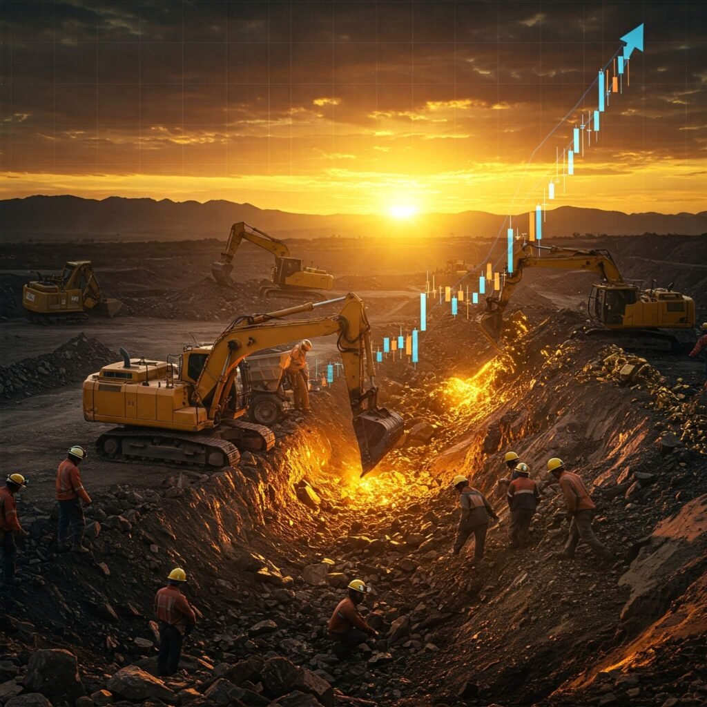 Gold Mine Operation Growth
