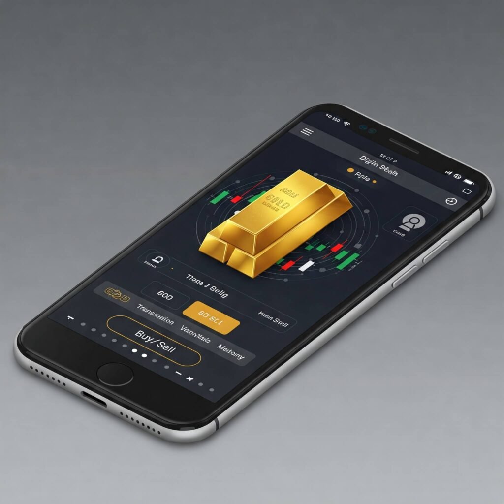 Digital gold trading platform