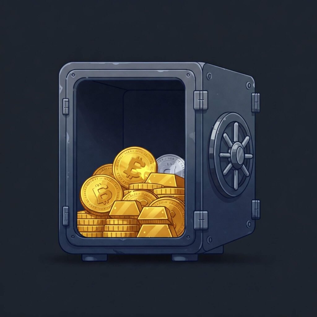 Secure Digital Gold Vault