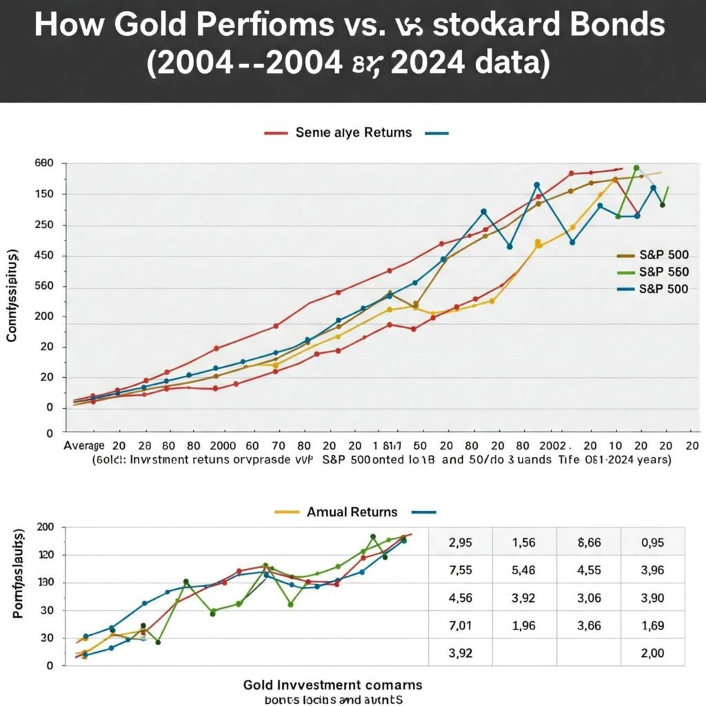 Gold vs. Stocks Bonds
