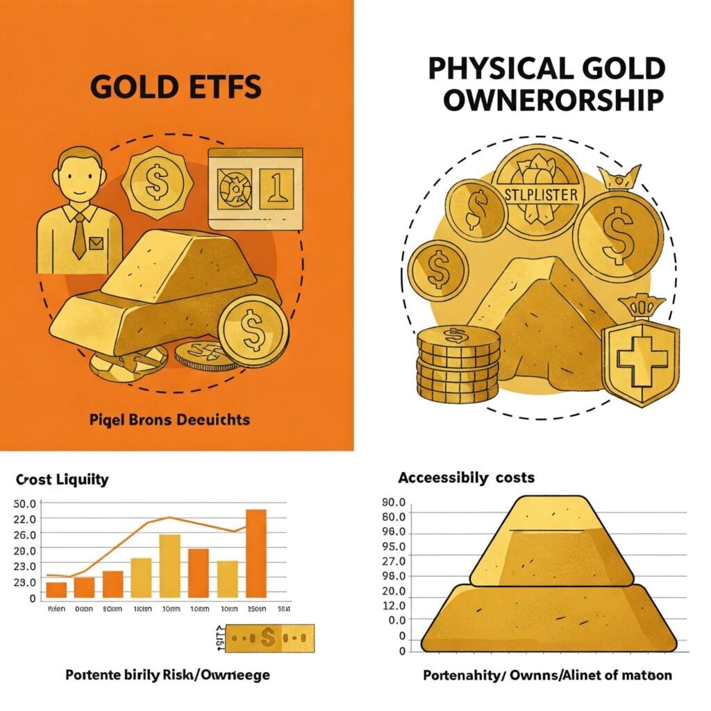Comparing Gold Investments