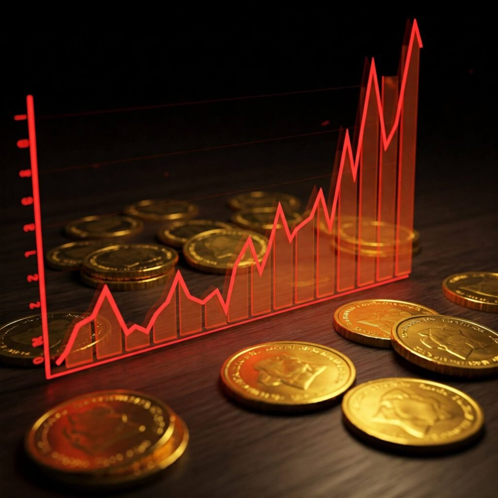 Gold Coins Price Chart