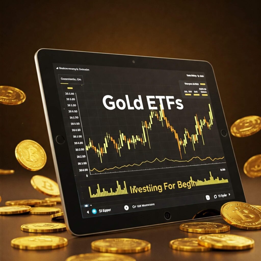 Gold ETFs eBook on Tablet