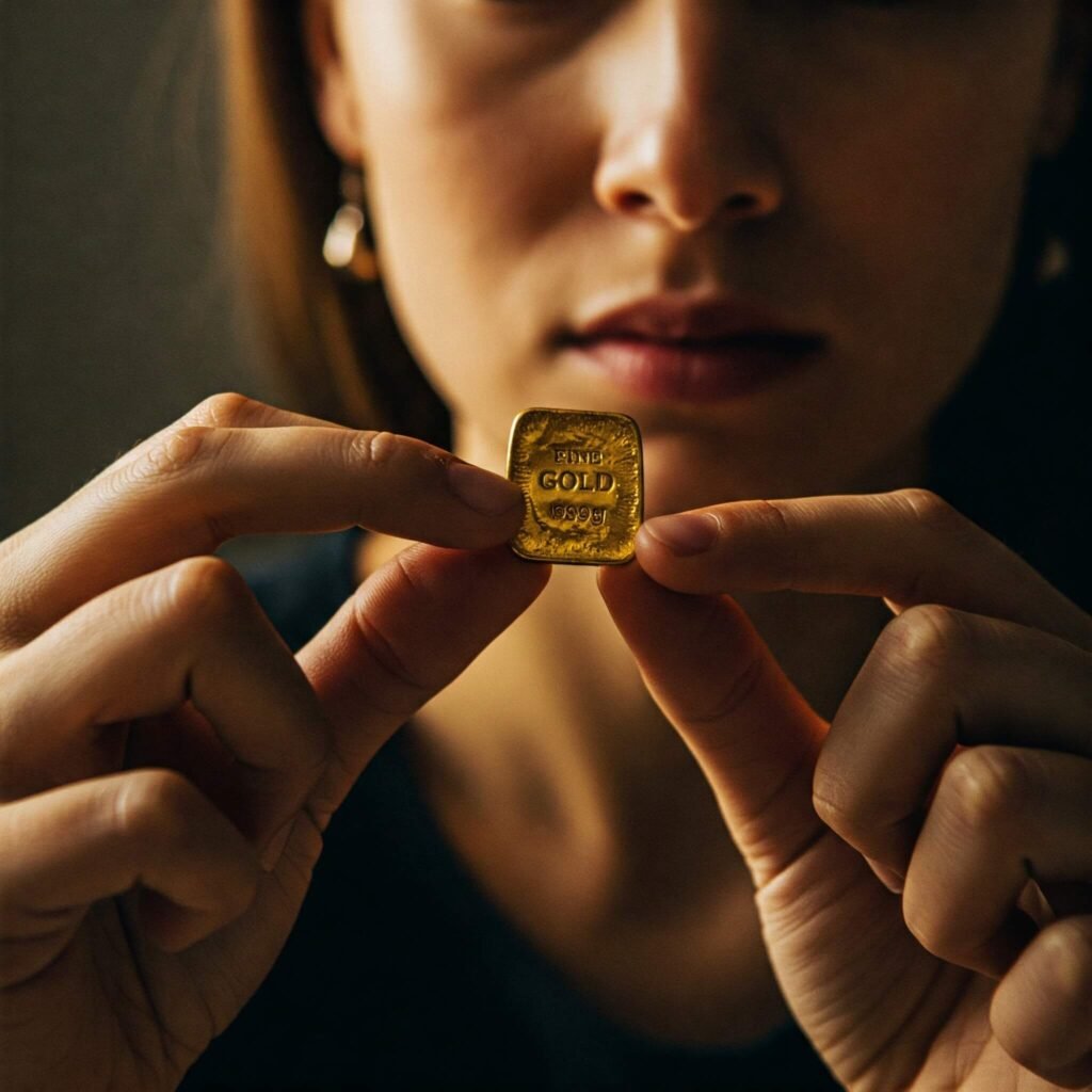 Gold in Hand