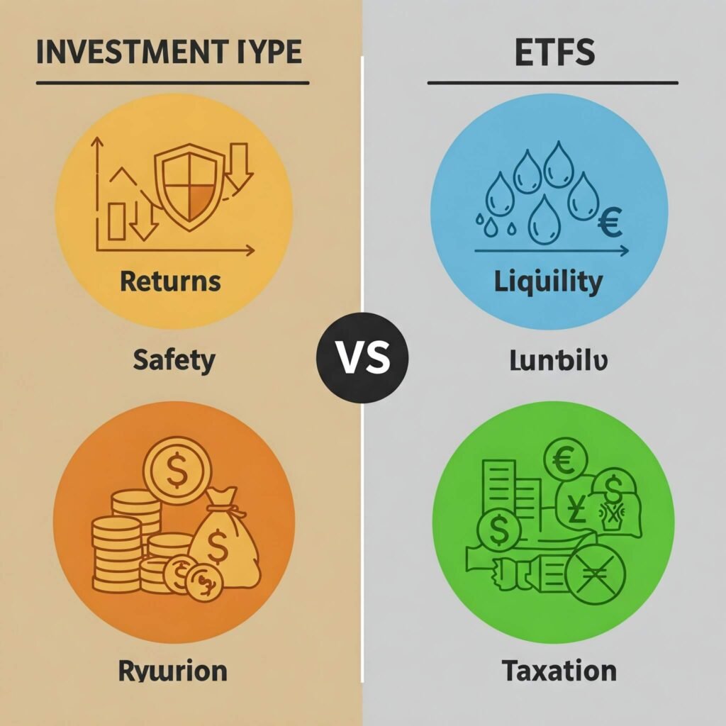Comparing Gold Investments