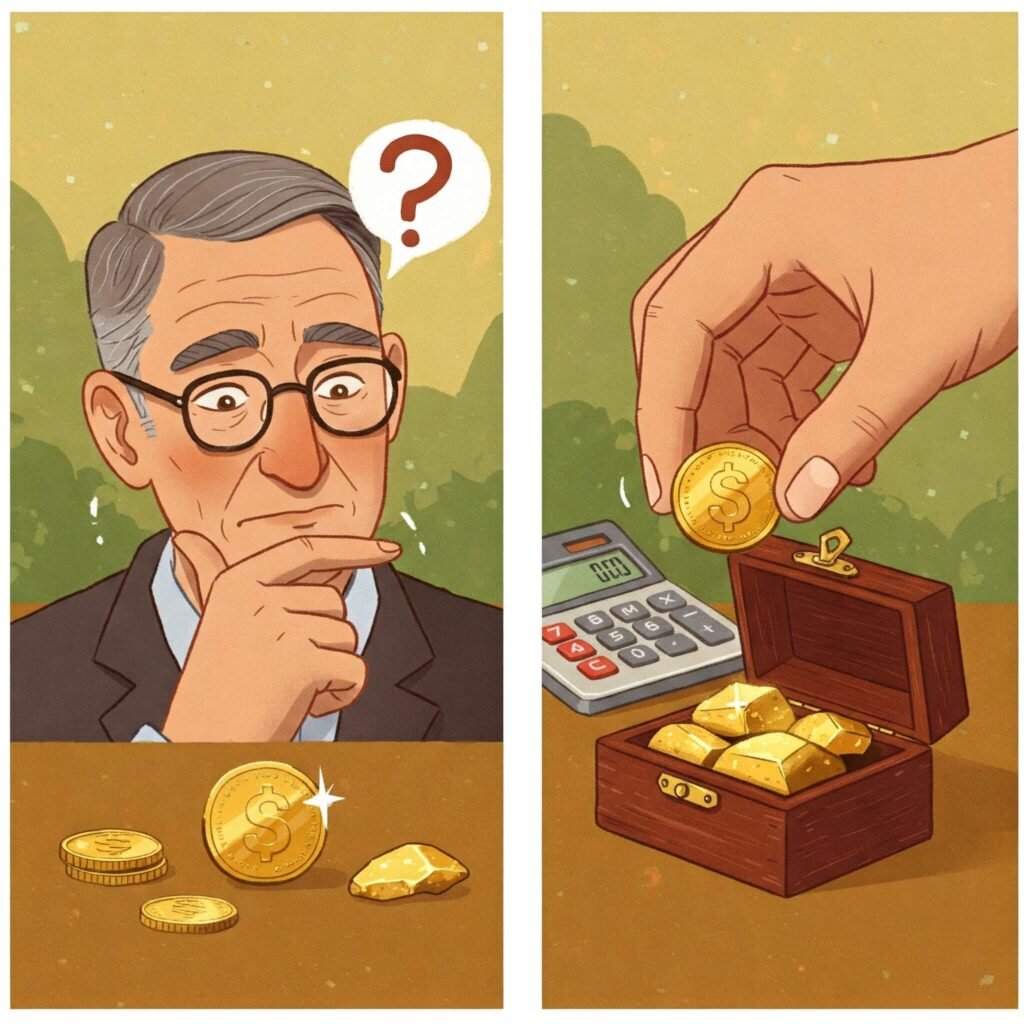 New vs. Existing Gold Holdings