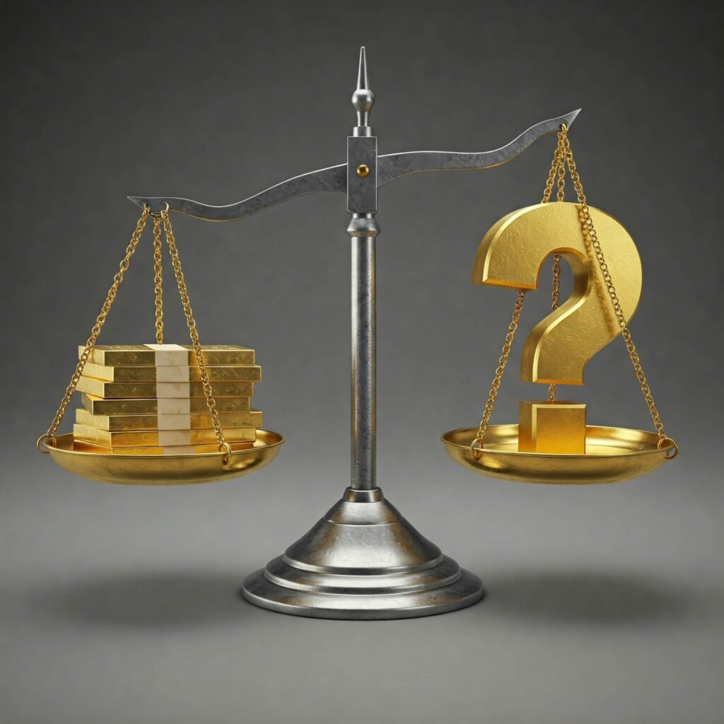 Gold bonds vs. the unknown.