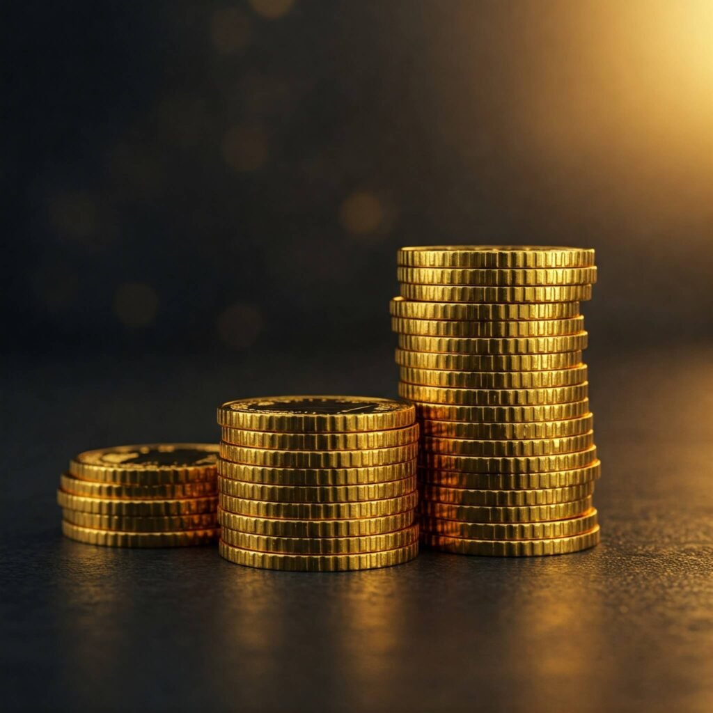Gold Bullion Stack