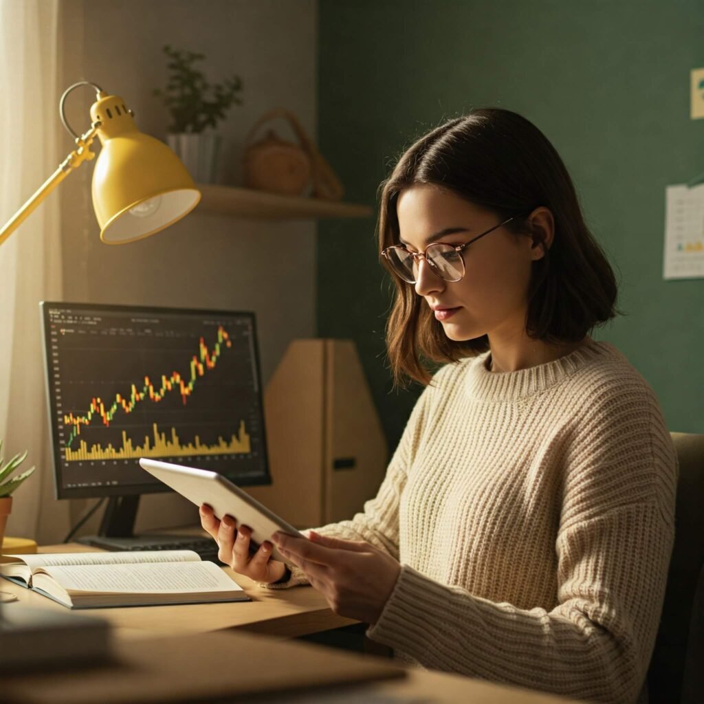 Learn Gold Investing on Tablet