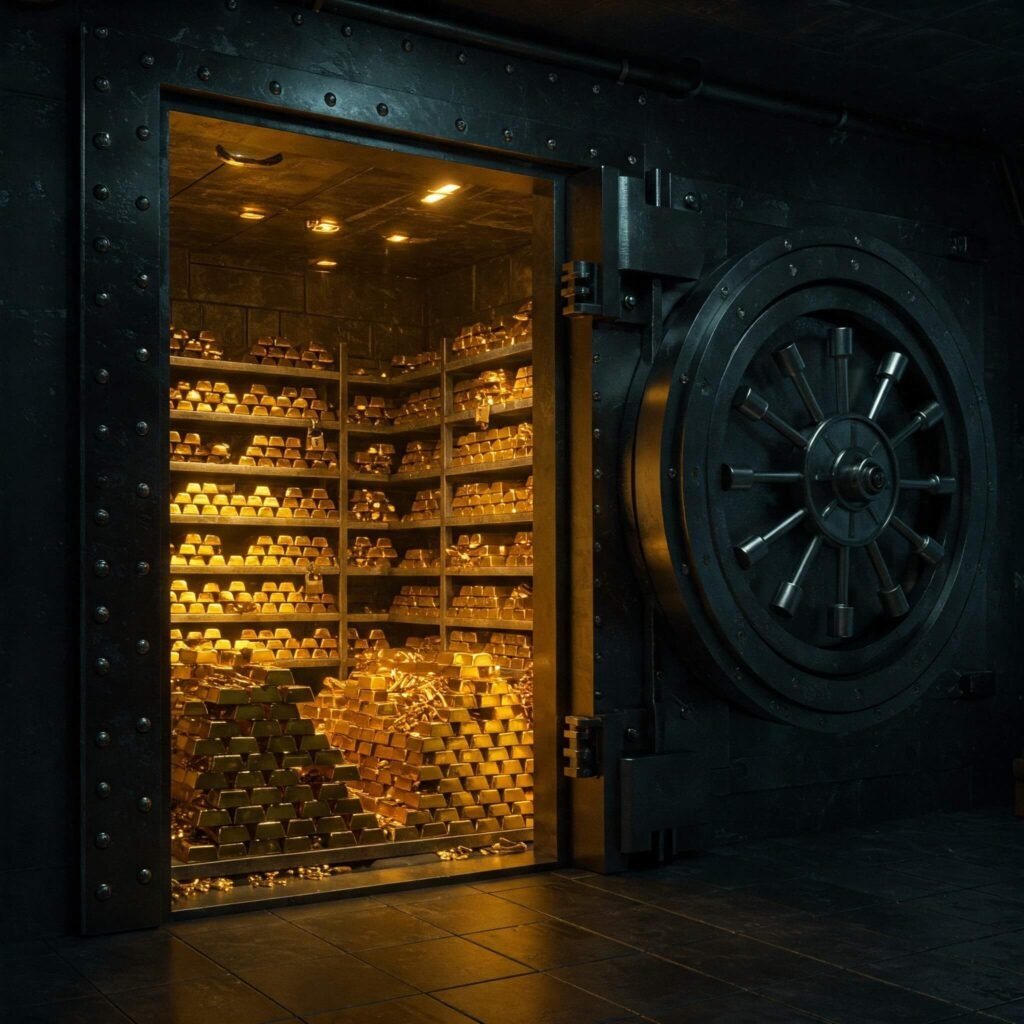 Vault with Gold